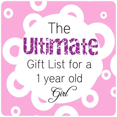 Whats a good present for a 1 year old boy. BEST Gifts for a 1 Year Old Girl! • The Pinning Mama