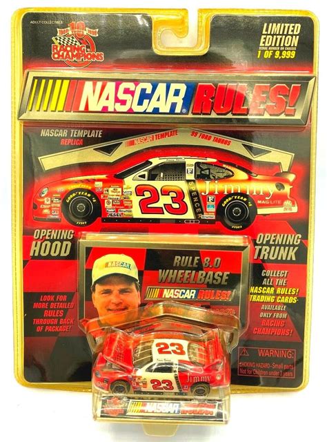 Nascar Rules Jimmy Spencer 99 Ford Taurus 23 Tce Limited Edition 1