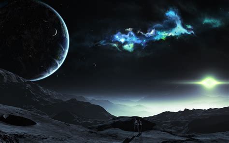 Space Planet Futuristic Wallpapers Hd Desktop And