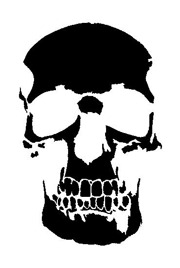 Skull Stencil By Tui Rector On Deviantart