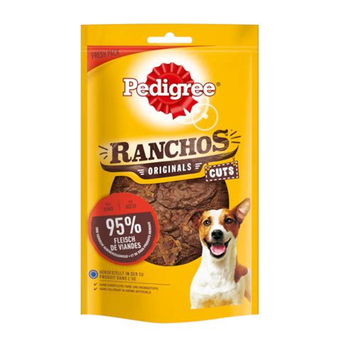 Pedigree Ranchos Original Cuts 65 G Nötkött Hundgodis
