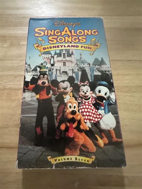 Disneys Sing Along Songs Disneyland Fun Its A Small World Vhs 1993