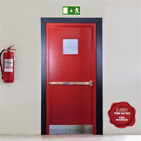 Fire Exit Doors With 30 To 120 Mins Fire Rating Manufactured In India
