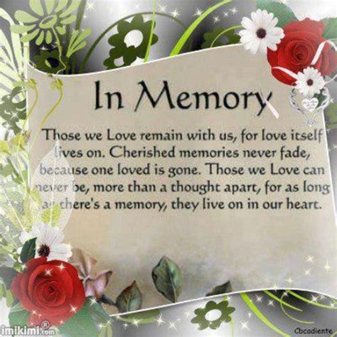 10 In Memory Quotes And Sayings Memories Quotes In Loving Memory