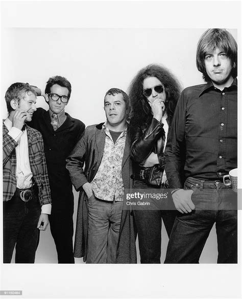 Photo Of Ian Dury And Stiff Records And Elvis Costello And Nick Lowe