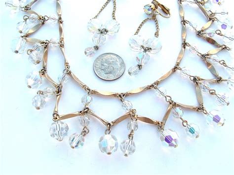 Vintage Bridal Jewelry Cleopatra Crystal Collar Statement Etsy