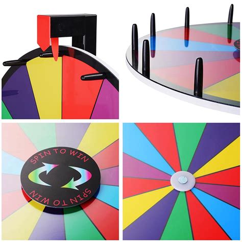 Winspin 18 Tabletop Prize Wheel Dry Erase Yescomusa