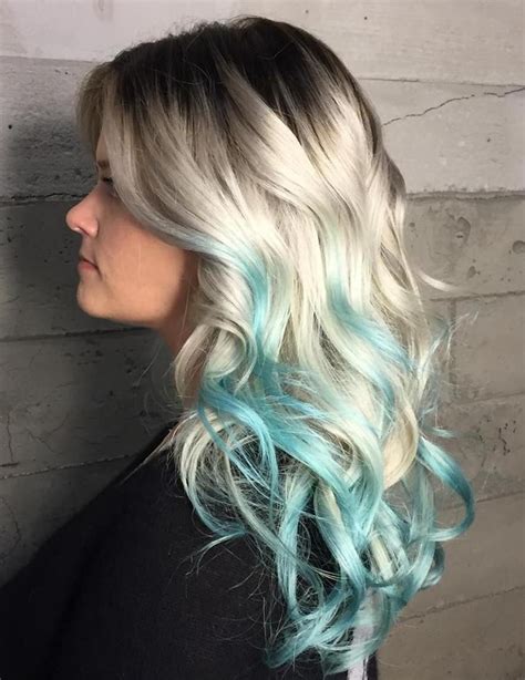20 Mint Green Hairstyles That Are Totally Amazing Blue Hair