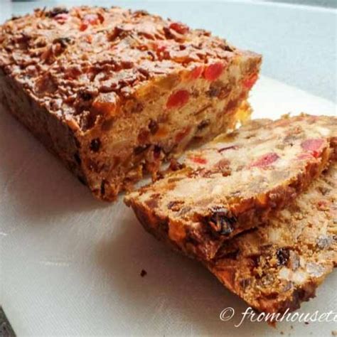 Watch the baking time and adjust as needed. Christmas Loaf Cake - C B Christmas Loaf Cake In Tin ...