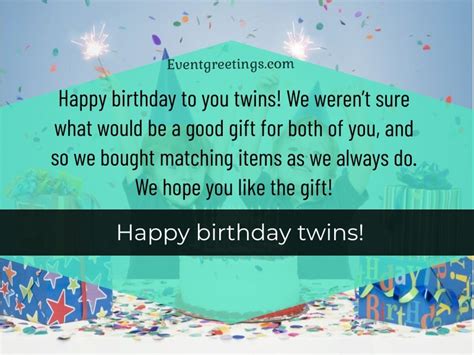 35 Best Happy Birthday Twins Birthday Wishes And Messages