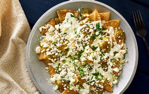 Before there were nachos, there were chilaquiles. Authentic Chilaquiles With Salsa Verde | V&V Supremo® Recipe
