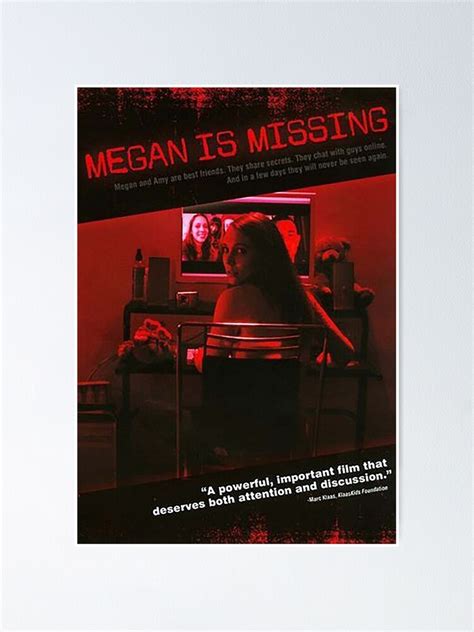 Megan Is Missing Movie Poster For Sale By Denhamber Redbubble