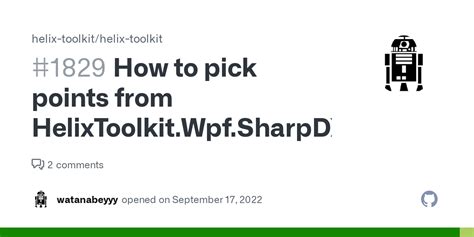 How To Pick Points From Helixtoolkit Wpf Sharpdx Pointgeometrymodel D