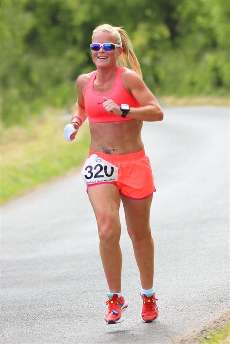 Susan Strachan Taken During A Half Marathon At The Running Flickr