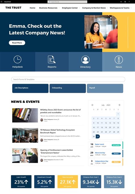 6 Company Intranet Examples To Impress Your Employees — Origami