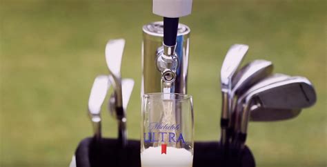 Michelob Ultra Creates Caddyshack Like Golf Bag Complete With Beer Keg