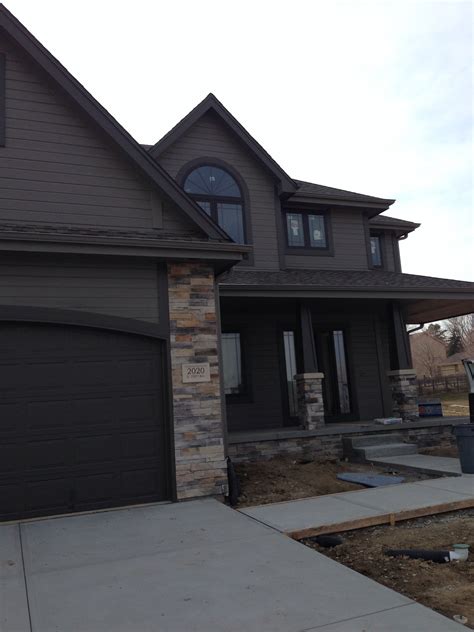 Love This House Exterior Sherwin Williams Gauntlet Gray And Sherwin