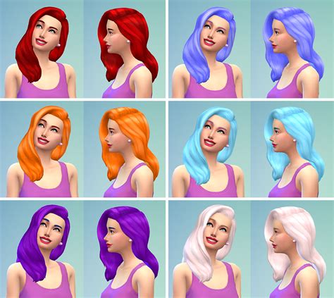 Sims 4 More Hair Colors Mod Bestwfile