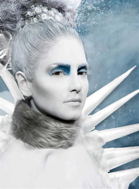 A Cool Version Of The Ice Queen Makeup And Hair By Blanche Macdonald