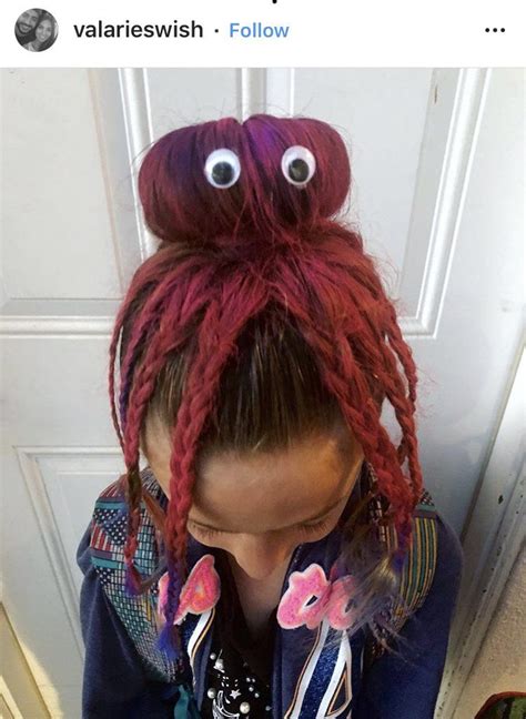 29 Cute Ideas For Kids Crazy Hair Day At School Crazy Hair For Kids