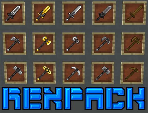 Rex Pack 32x Futuristic Armor Tools And Weapons Minecraft Texture