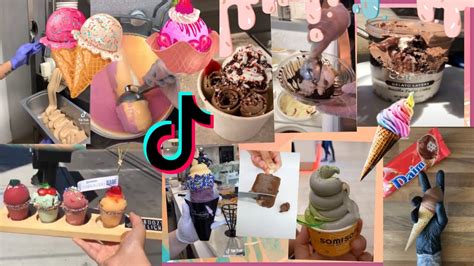 Satisfying Ice Cream Tiktok Compilation Youtube