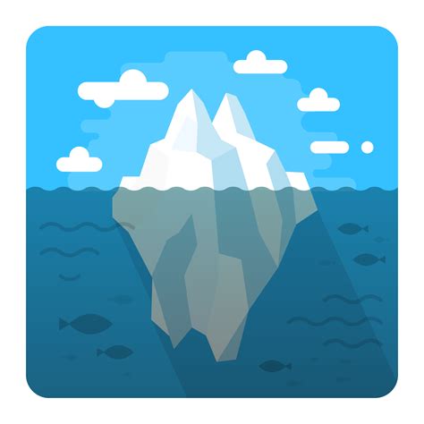 Iceberg Vector Art Icons And Graphics For Free Download