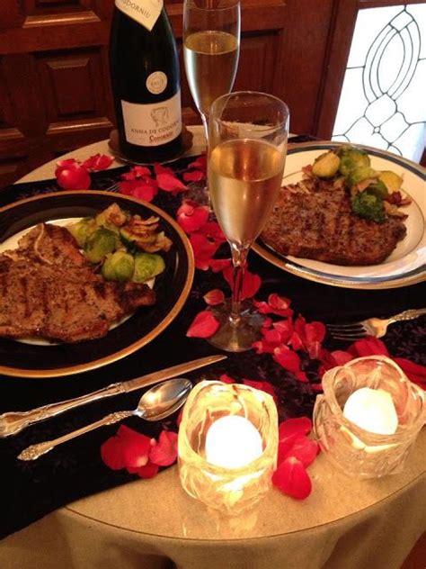 simple way to surprise romantic dinner ideas for two at home