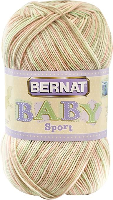 Bernat Baby Sport Big Ball Ombre Yarn 3 Light Gauge 100 Acrylic
