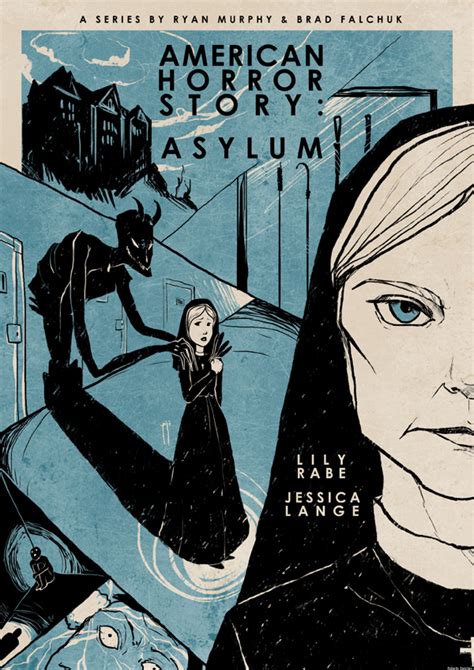 American Horror Story Asylum Poster Vintage Inspired Photo