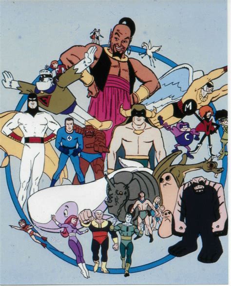 Gallery Hanna Barbera Superhero Promo Art