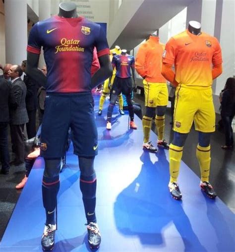 * fc barcelona 2012 / 2013 away kit football jersey shirt camiseta maglia. New Barcelona Kit 2012-2013- Nike Barcelona Home and Away ...