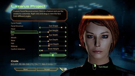 Mass Effect 2 Hd Gameplay Character Creation Youtube