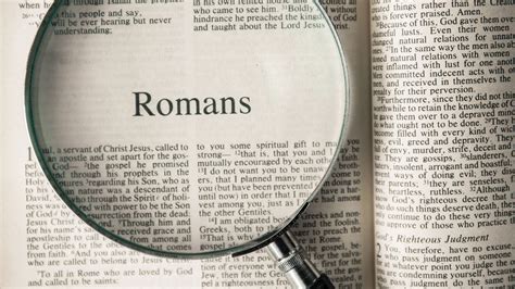 Paul And The Letter To The Romans Part 3 Church Of God Aic Medium