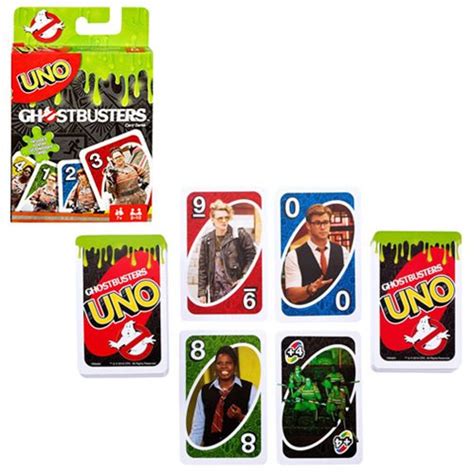 Uno 2016 Ghostbusters Movie Card Game