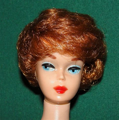 1960s Titian 1 Bubble Cut Barbie W Wardrobe And Extras From