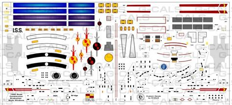 1000 Scale Tos Constitution Class Decal Set