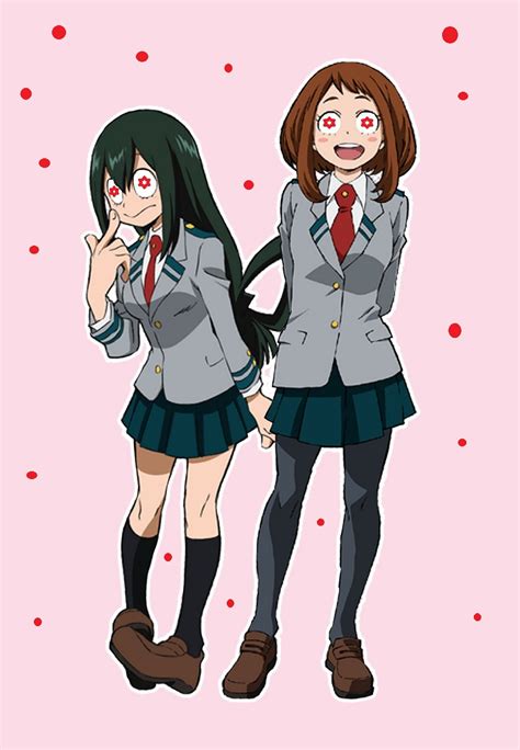 Ochako And Tsuyu Controlled By Alien Spores By Hypnolordx On Deviantart