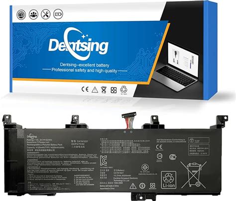 Dentsing C41n1531 152v 62wh4120mah 4 Cell Laptop Battery Compatible With Asus Rog