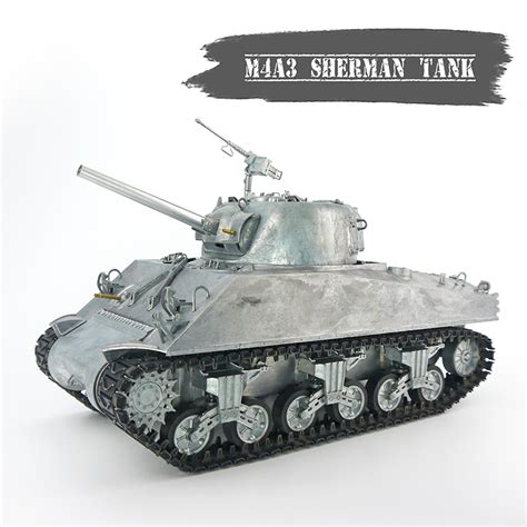 2 4ghz rc tank model 1 16 scale sherman m4a3 main battle warfare tank model china model tank
