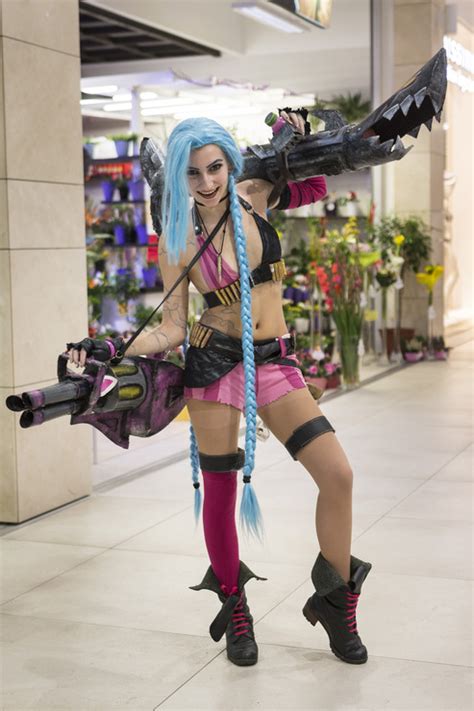 Jinx League Of Legends Marty Jinx Cosplay Photo Cure Worldcosplay