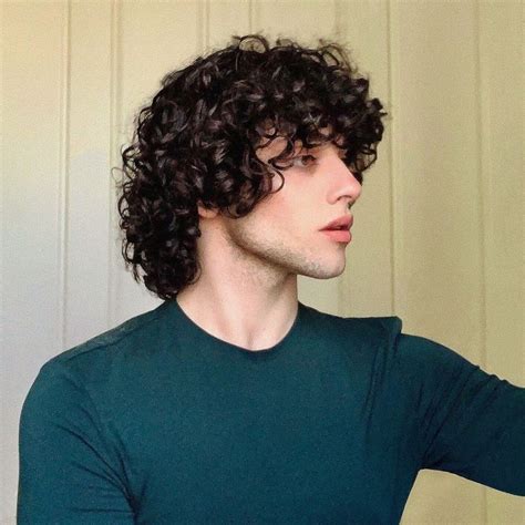 C Curly Hair Long Curly Hair Men Natural Curly Hair Cuts Layered