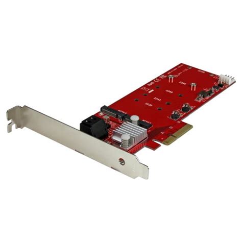 M.2 replaces the msata standard, which uses the pci express mini card physical card layout and connectors. Startech 2-Slot PCI Express M.2 RAID Card with 2x SATA3 Ports - PCIe - PEXM2SAT3422 - PLE ...
