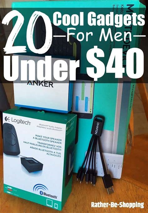 Your mom means the world to you so naturally, you would like to give her the perfect gift possible! 20 Cool Gadgets for Men Under $40 (Both Tech and Garage ...
