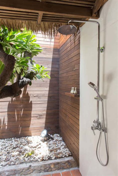 24 Serene Outdoor Shower Ideas Photos