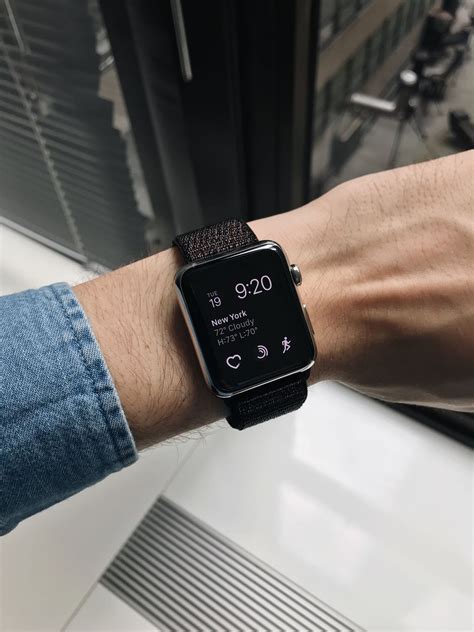 Just Picked Up The Black Sports Loop Love It Applewatch