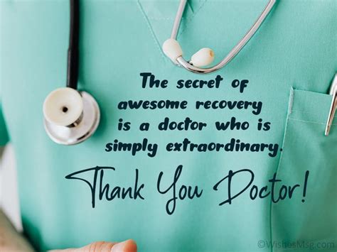 75 Thank You Messages For Doctor Appreciation Quotes Doctors Day