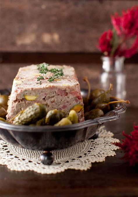 Country Pate With Pistachios Recipe Country Pate Terrine Recipe