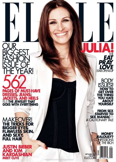 Julia Roberts Elle November 2010 ~ Hollywood Celebrities