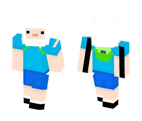 Download Finn From Adventure Time By Minecraft Skin For Free